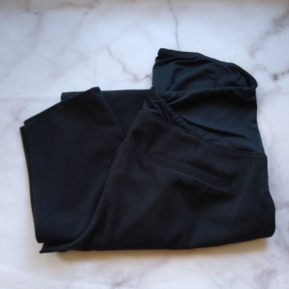 Maternity Crossover Panel Ankle Skinny Trouser